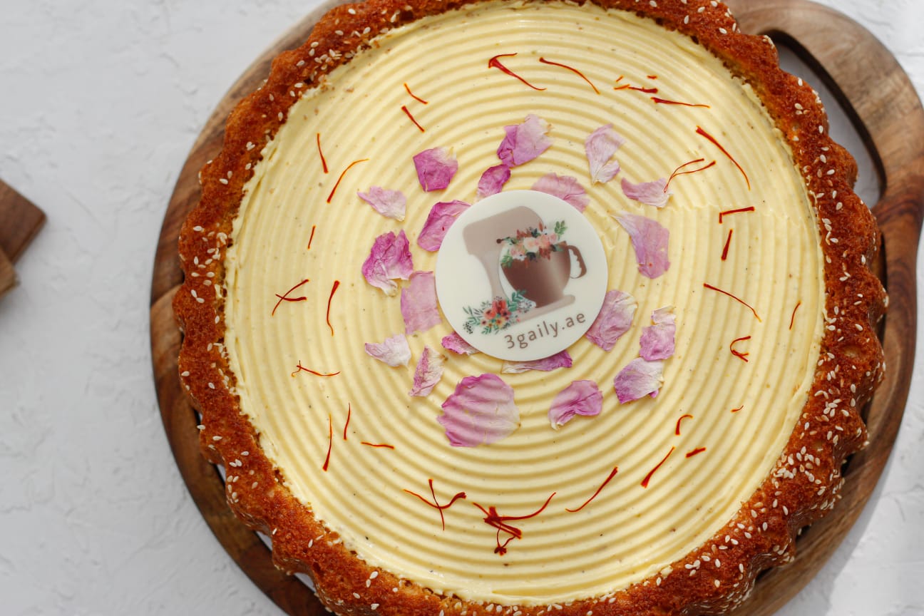 تارت الزعفران