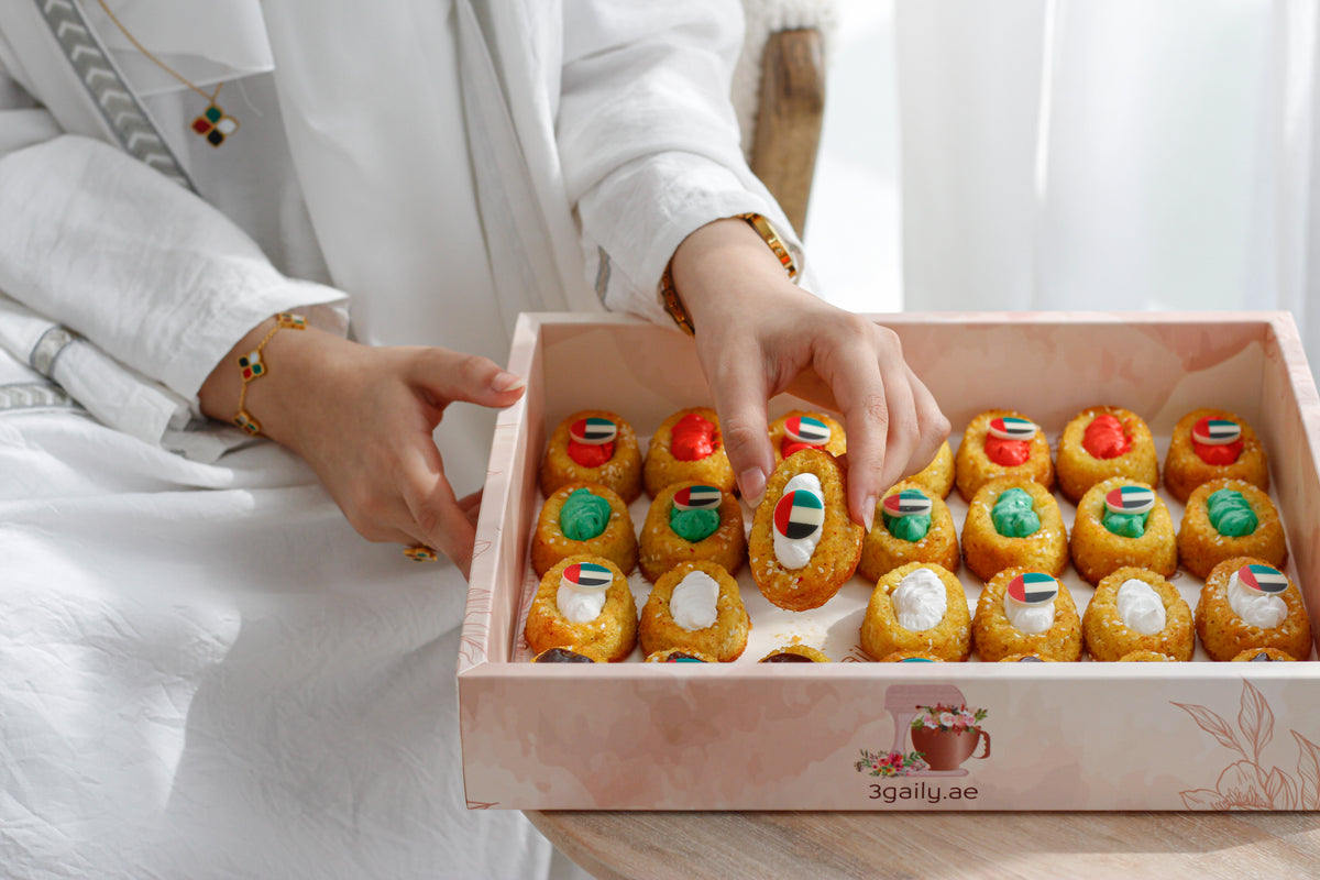 UAE flag bite