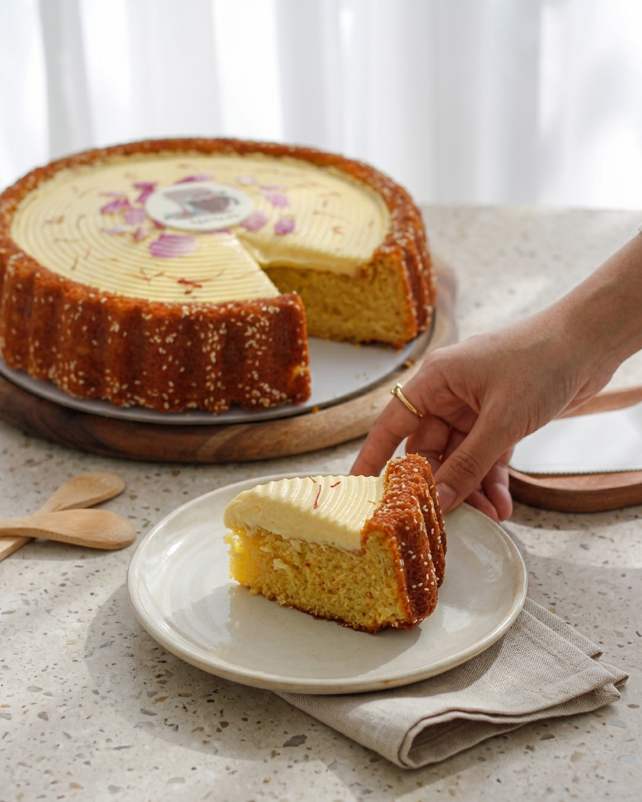 Saffron Tart