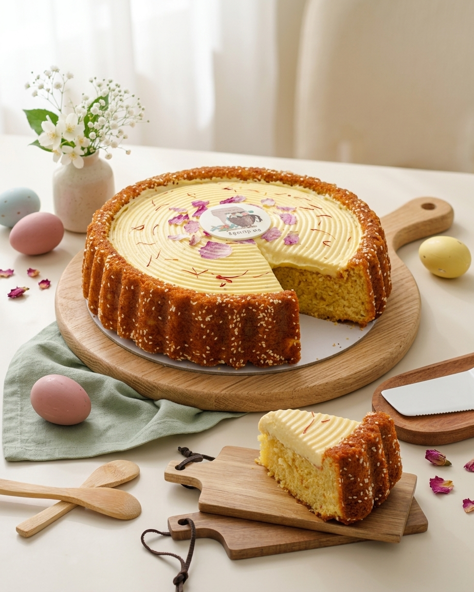 Saffron Tart